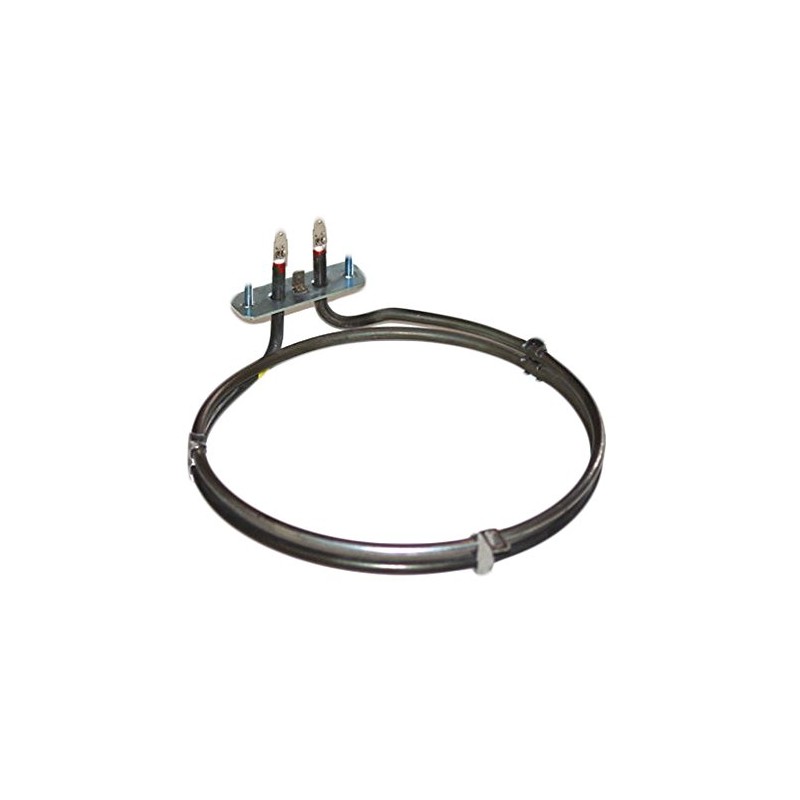 SPARES2GO 2 Turn Heater Element for Baumatic Fan Oven/Cooker (2600W)