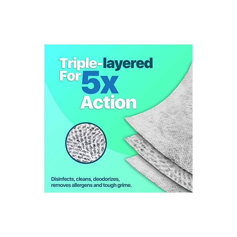 Mycolio Hospital Grade Disinfectant Wipes - 160 Wipes - 6"