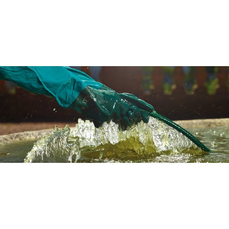 2 Pack Of Drain & Pond Cleaning Outdoor Gardening Gloves,
