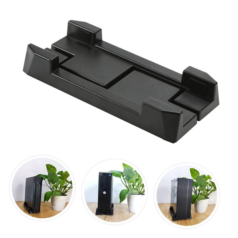 Gatuida Mobile CPU Stand Adjustable Computer Host Holder Stable Desktop