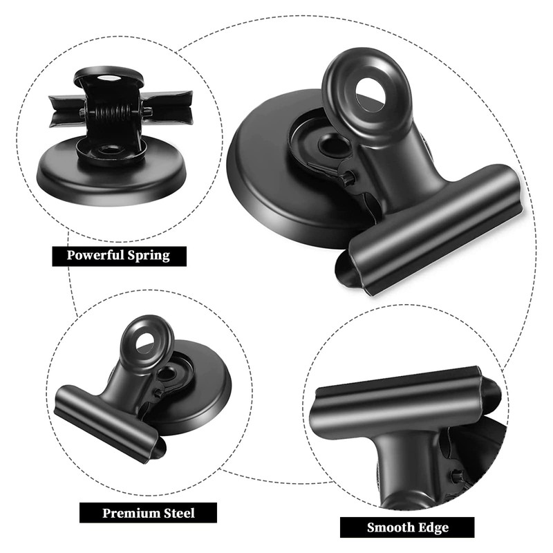 Magnetic Clips, 20PCS Strong Fridge Magnet Hook Clip for Family