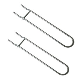 Hayaww 2pcs Stainless Steel Grill Lifter Grill Lever Barbecue Grill Handles Grill Easily Lift Hot Dirty Grills Barbecue Accessories Barbecue Lifter Grill (A)