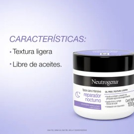 Crema Hidratante Facial Reparador Nocturno Neutrogena 100g
