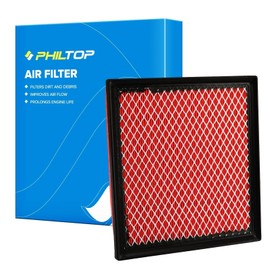 PHILTOP Upgraded Engine Air Filter CA10755 Replacement for 2011-2021 Grand Cherokee 3.6L/V8 5.7L/V8 6.4L, 2012-2017 Camry V6 3.5L, 2014-2019 Highlander L4 2.7L/V6 3.5L, 2013-2018 Avalon V6 3.5L
