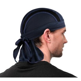 IPENNYE Inner Cap, 3 Pieces, Helmet, Mesh Cap, Beanie, Summer, Pirate, Bandana, Cap, Inner Hat, Sweat Absorbent, Quick Drying, Deodorizing, Breathable, Cycling, Biking, Cycling, Sports, Outdoor, Sun