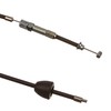 MOTOFLEX Simson Schwalbe KR51/1 Bowden Cable Set Black from Model