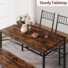 Dining Table Set for 4 Kitchen Table Set with Chairs
