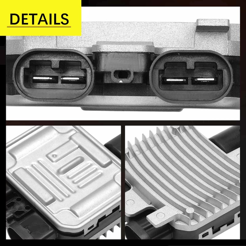 Engine Radiator Cooling Fan Control Module Compatible with Ford Galaxy