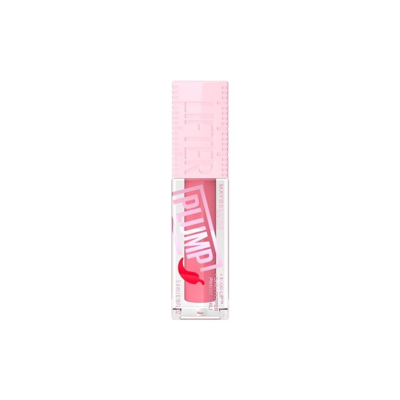 Maybelline Lifter Plump Brillo Labial Voluminizador, Maquillaje para Labios con