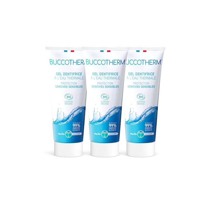 BUCCOTHERM Toothpaste to Protect Sensitive Gums | Reduce Bleeding &