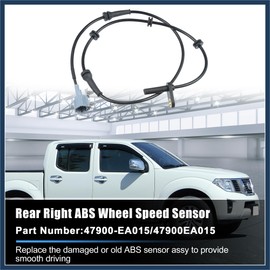 INFINAUTO Rear Right ABS Wheel Speed Sensor No.47900EA015 for Nissan Frontier 2005-2019 Stylish Design