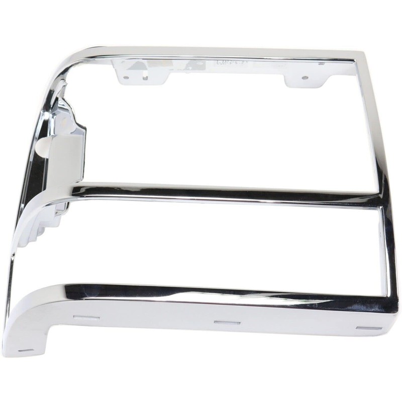 US AUTO PARTS PLUS New Front Headlight Bezels Chrome Right