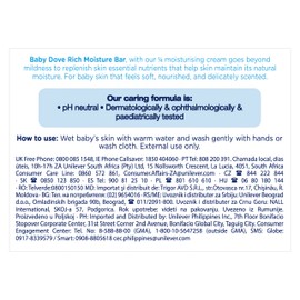 Baby Dove Baby Soap Bar Baby's Delicate Skin Rich Moisture Hypoallergenic Skin Care, Made With 1/4 Moisturising Cream 75g, 12 Pack