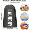 2 Pack XL Travel Laundry Bag, Heavy Duty Dirty Machine