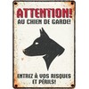 watch board dog Au Chien De Garde 21 x 14