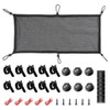 Nicear Under Desk Cable Management Net,Under Table Cord Management Mesh