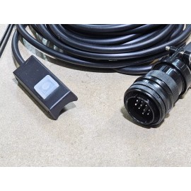 PlasmaDyn Momentary TIG Switch on/off Fits Miller 14-pin Replaces 187208 300666 20 Foot