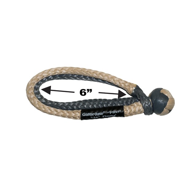 Bubba Rope Gator-Jaw™ Pro Synthetic Soft Shackle - Made in