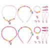 NIDHFG 2 Sets Of Children'S Jewelry Sets, Cute Cartoon Jewelry,