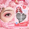 Little Princess 3D False Eyelashes - No Glue Needed Cluster