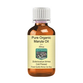 Devprayag Pure Organic Marula Oil (Sclerocarya birrea) Natural Therapeutic Grade Cold Pressed 15ml (0.50 oz)