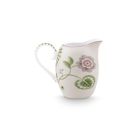PIP STUDIO Lily&Lotus Jug White/Colourful 250 ml