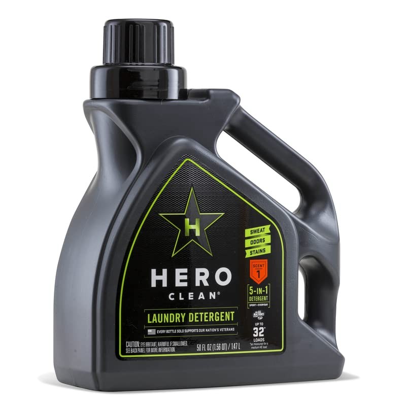 Hero Clean Juniper Scent Laundry Detergent Liquid 50 oz. -