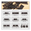 Two-face Bathroom Sign with Door Letter Sign Plate BATHROOM Room
