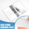 Document Wallet A5, Pack of 10 Envelope Folders for Filing,