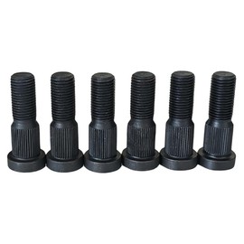 Generic 6 pcs Rear Wheel Stud/Bolt Nut Set for Toyota Forklift 7-8FD20~30 43812-23320-71