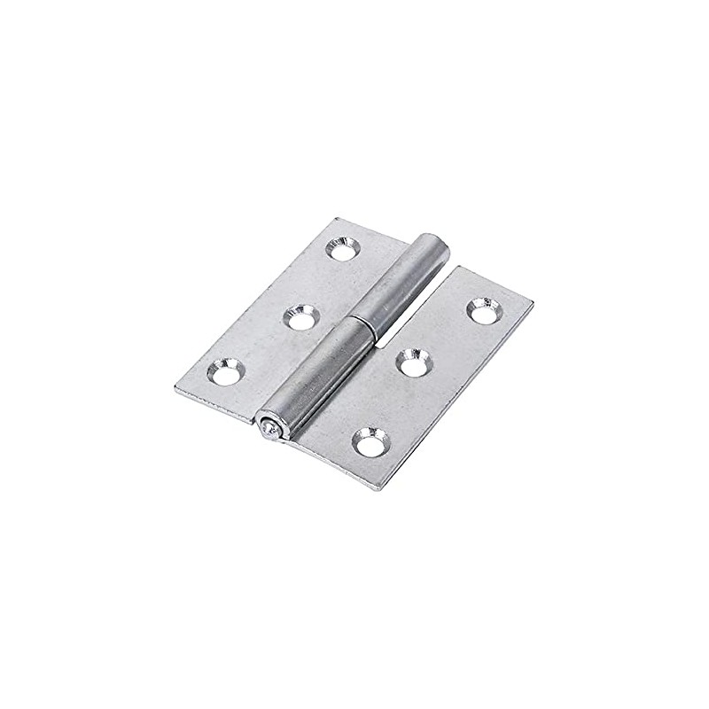 TIMCO Lift Off Hinges (457) Right Hand Steel Silver -