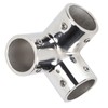 3 Way Corner Tee Joint 316 Stainless Steel Mirror Polished