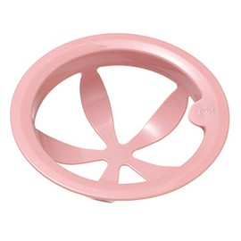Oaks LS1570 Drain Net Holder, Pink, Approx. Diameter 5.6 x Height 1.8 inches (14.3 x 4.5 cm)