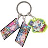 Tees Factory Terada Terada TD-5546361CH 3 Charm Keychain chroma Approx.