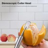 304 Stainless Steel Citrus Peeler Grapefruit Peeling Tool Household Curved
