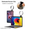 Mini 4 Inch LED Ring Light Clip-on Laptop Video Conference
