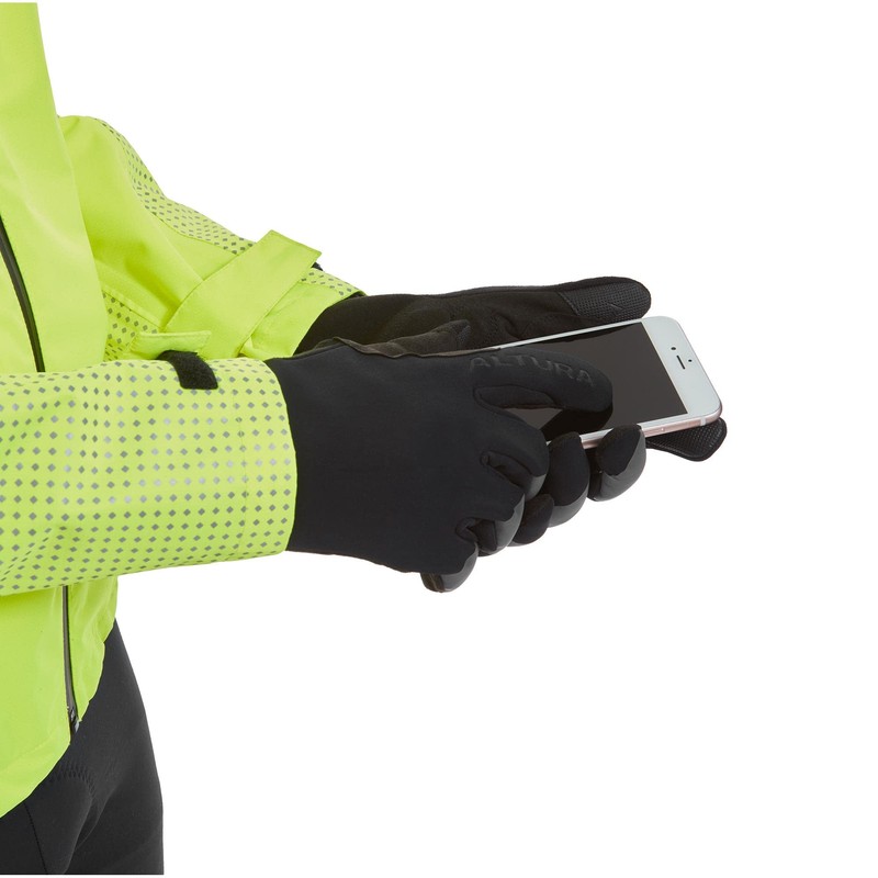 Altura Unisex Windproof Nightvision - Black M 2021 Gloves, Black,