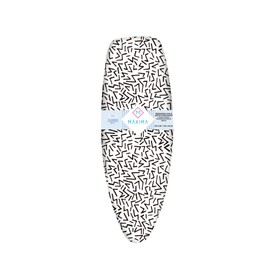 M Maxima Silver 18” Extra Wide Standard Length Ironing Board Replacement Cover and Pad for Boards 14” Wide x 53” Long (Fun), JUMBOBEST01