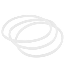 Rubber Replacement Gasket Seals, Blender Gaskets Seal Rings for Magic Bullet Flat Cross Blades, Diameter: 3.31"(3PCS)