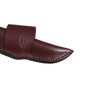 CARL THOMAS LEATHERS Cross draw. Hand Fixed Blade Knife Sheath,