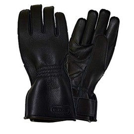 JR P Long Winter Gloves Black L GHL Motorcycle Gloves [Japan Eco Leather Standard Certified Leather]