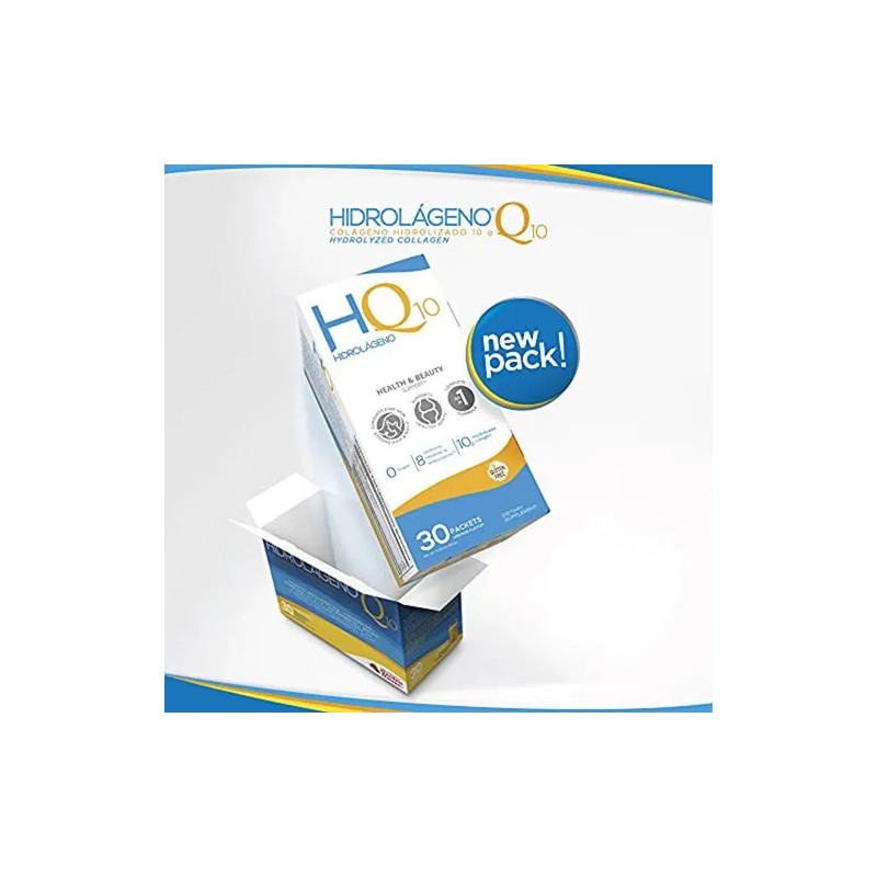 Hidrolágeno Q10 Colágeno Hidrolizado, Vitaminas Y Zinc
