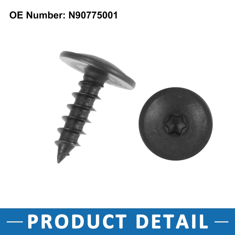 A ABSOPRO Fender Liner Splash Tapping Screw Bolt for VW