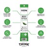 (Total 20 Sticks) Think Jerky, Jalapeno Grass-Fed Beef Sticks (1.0