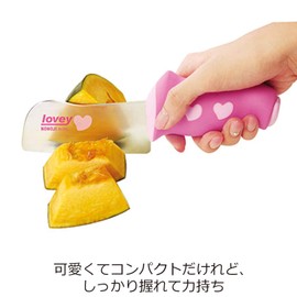 ののじ 包丁 ラビィ NEO ピンク 10.5cm LUL-010PP