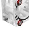 Water Flow Meter LeakingProof Transparent Acrylic Computer WaterCooled Rheometer