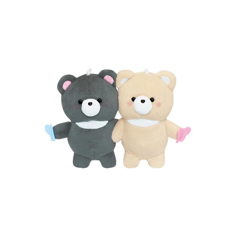Crux Keychain Niko Nui Plush Bear Set of 2 Matching
