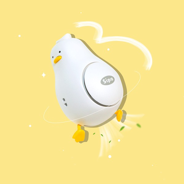 SIPA Cute Mini Duck Fan, Design Portable Fan, Hanging Neck