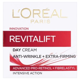 L'Oreal Paris LOral Paris Revitalift Hydrating Day Cream, Reduces Wrinkle Appearance, Firms, Moisturise, and Hydrates Skin, Pro-Retinol and Elasti-Peptides, 50ml