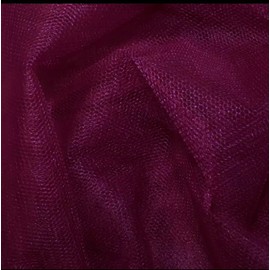 Plum Veiling Diamond Soft Dressing net Fabric Tutu Mesh Tulle Bridal Material 150CM Sold by Metre